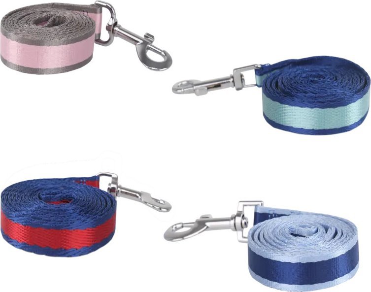 Nobleza Dwukolorowa smycz wstążkowa Dwukolorowa smycz wstążkowa