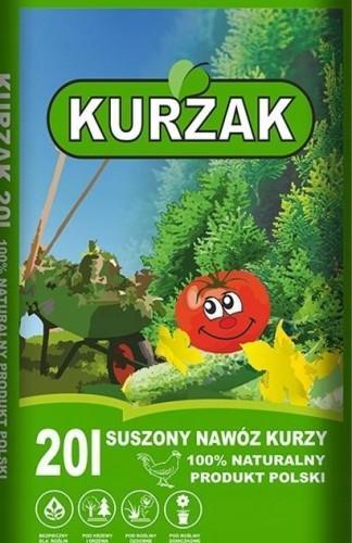 Biovita Kurzak suszony naturalny nawóz obornik 20L