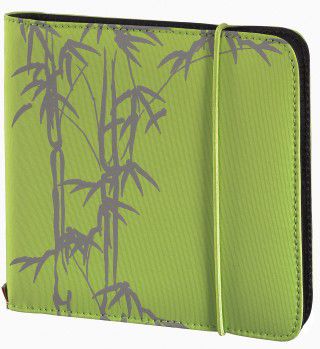Hama Futerał na płyty CD 24szt CD-WALLET SLIM Gumka Zielony (956680000)