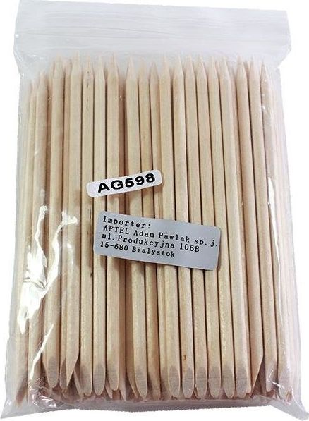 TopShine AG598 PATYCZKI KOSMETYCZNE Z DREWNA 100 uniwersalny