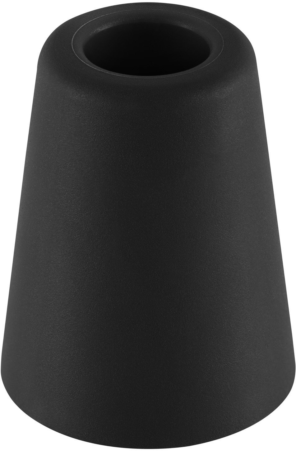 DOOR STOP 60S 48X60MM BLACK 1PCS