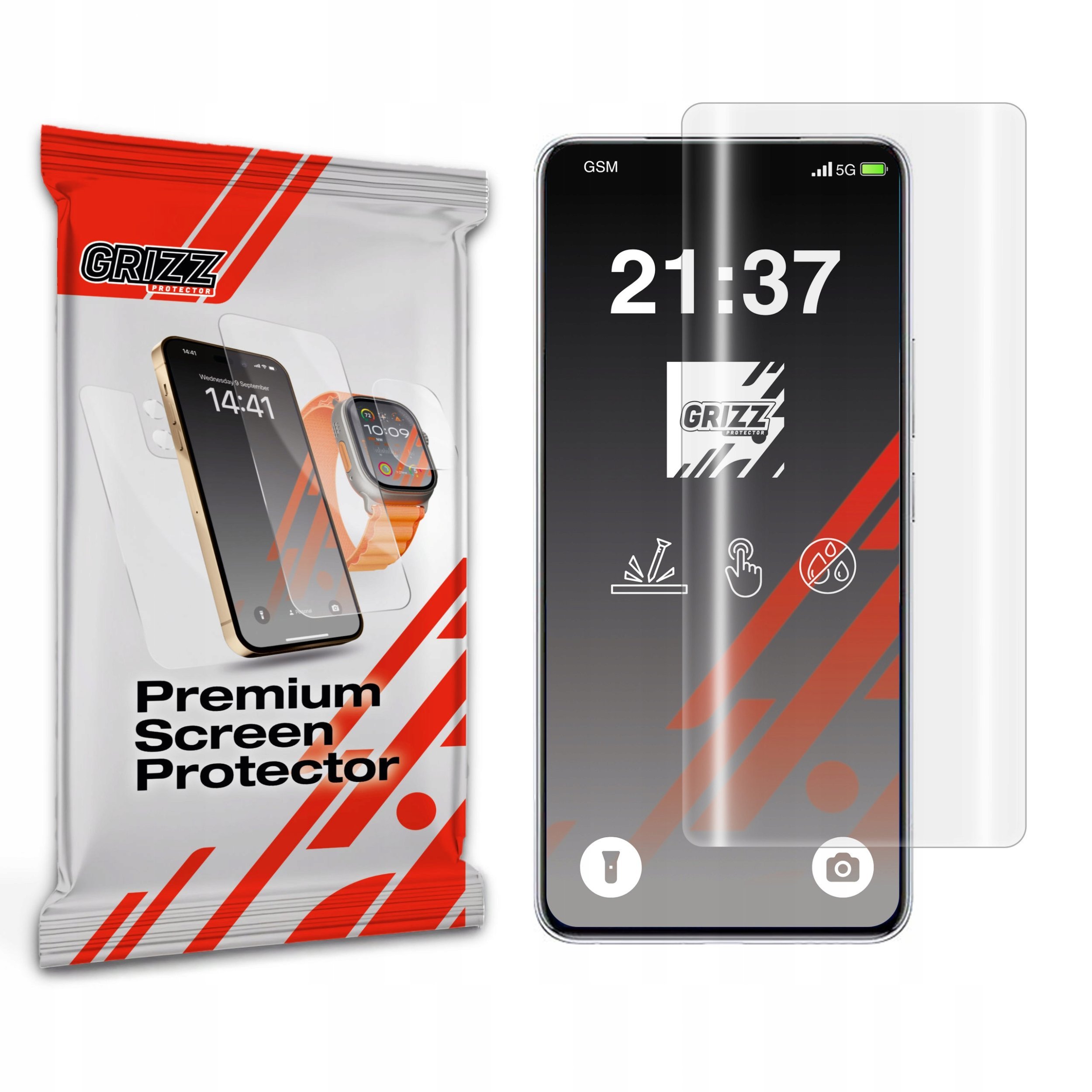 Folia hydrożelowa GrizzGlass Hydrofilm do Vivo iQOO Z10