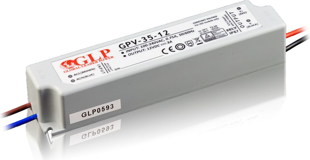 Global Leader Power Zasilacz stałonapięciowy 12V 5A 60W (GPV-60-12)