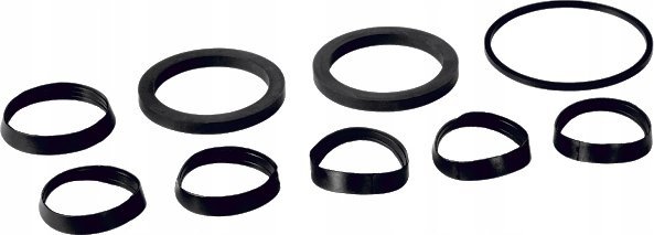 Syfon KOMPLET USZCZELEK SYFONU ZLEWU BUTELKOWEGO