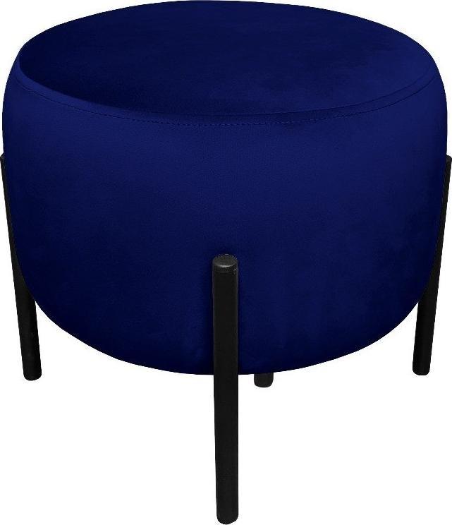 Atos Pufa WILFRED MG VELVET granatowa