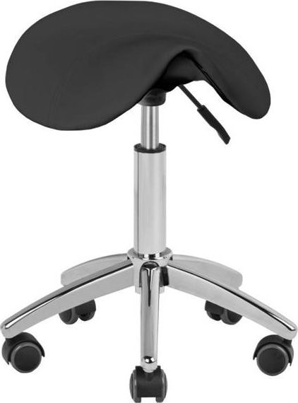 Activeshop Taboret kosmetyczny AM-302 czarny universal