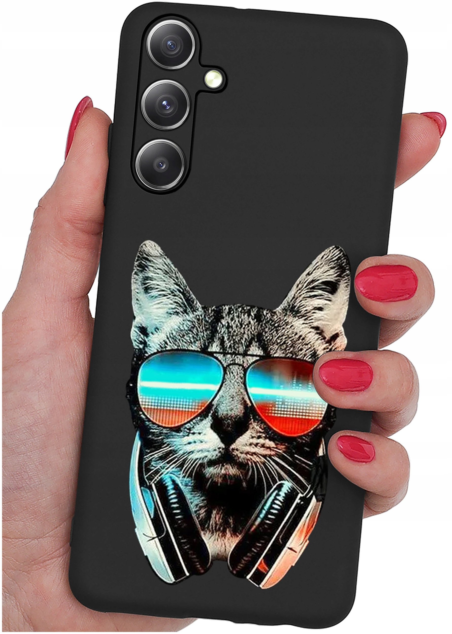 ETUI do Samsung S25+ Plus | WZORY | SILIKONOWE MATT CASE + SZKŁO 9H