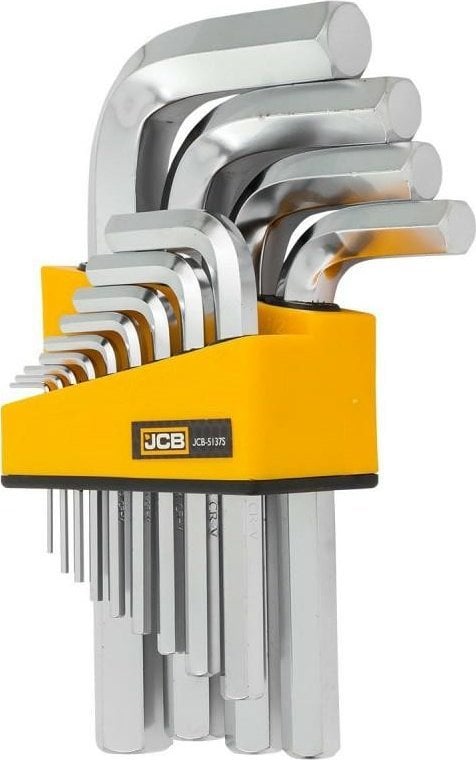 Zestaw kluczy IMBUS calowych 13el. (1/16-3/4")