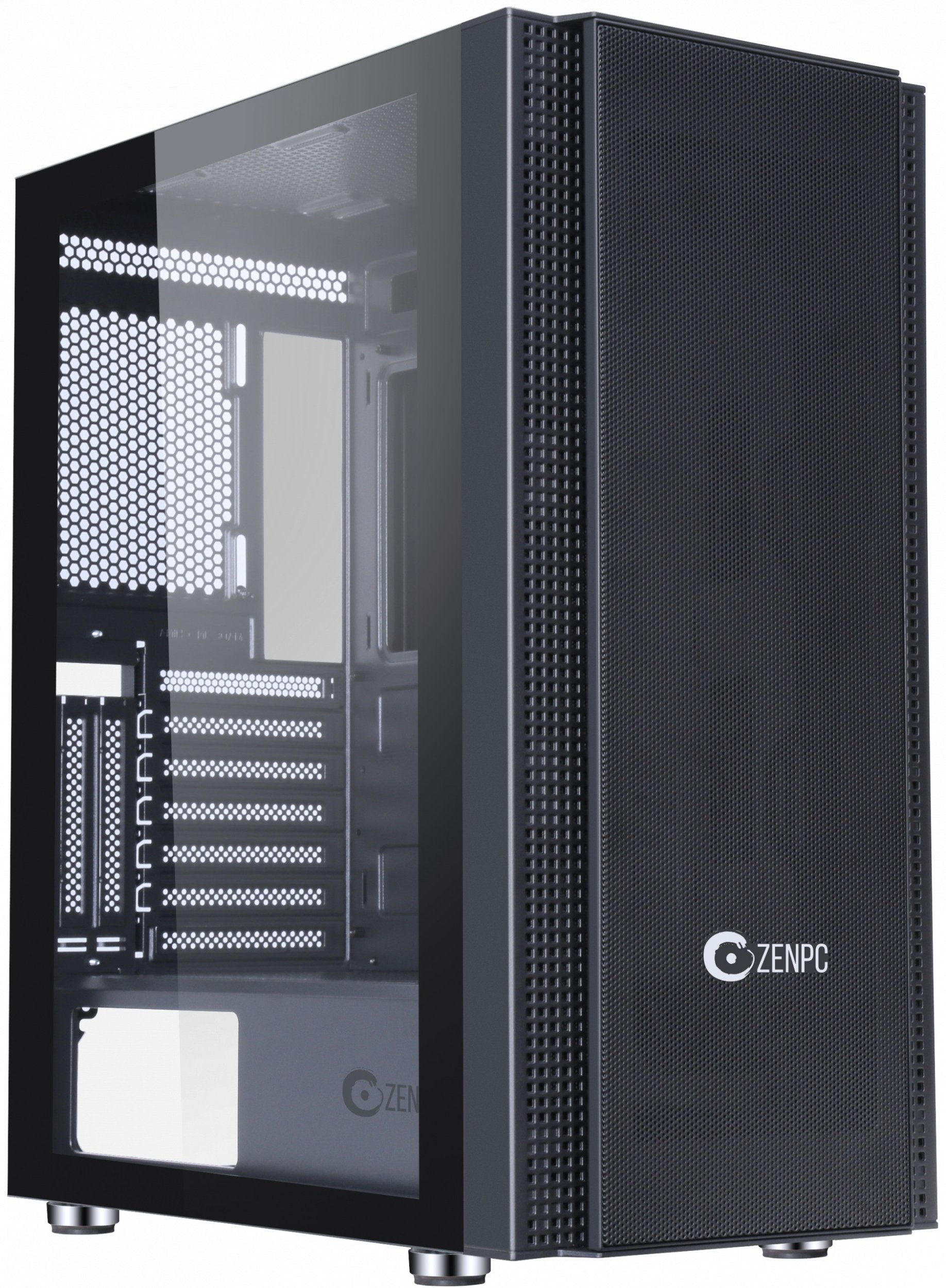 Obudowa do komputera ZENPC Z5 Mesh Black 4x P12 PWM PST 120mm