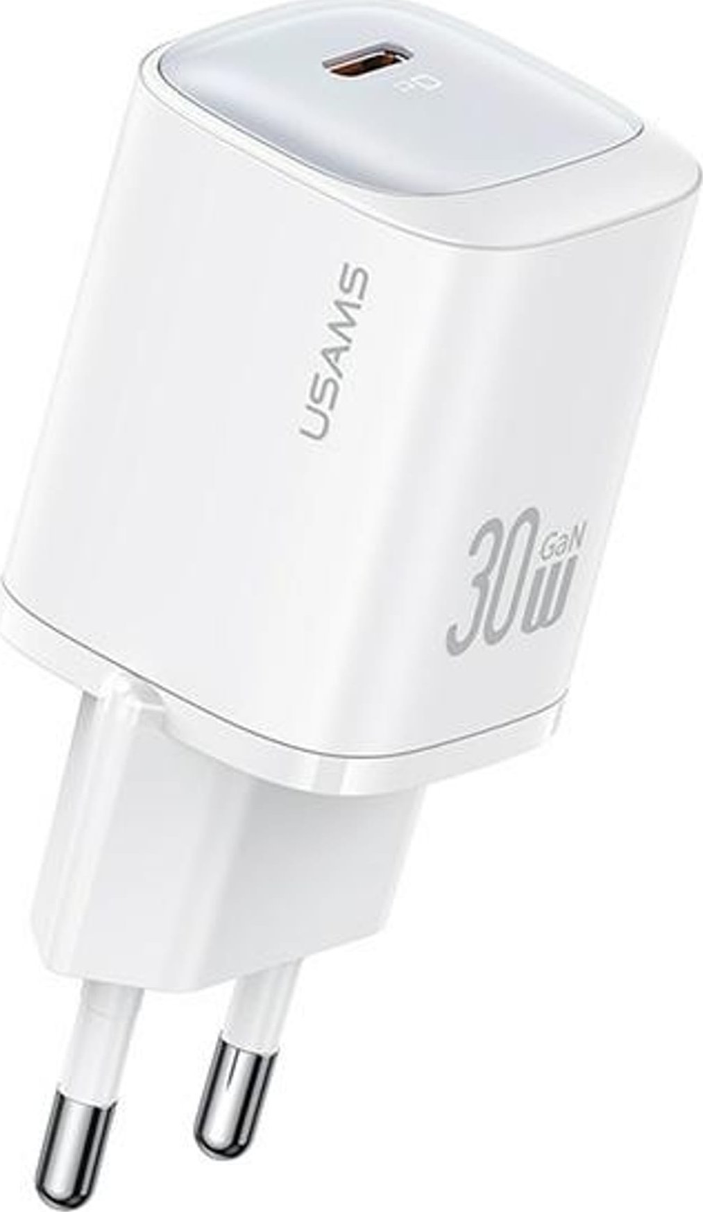 Ładowarka Usams USAMS Ład. siec. CC251 30W GaN USB-C Fast Charging HC Series biały/white CC251TC02
