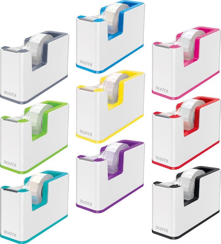 Leitz Podajnik do taśmy biurowej Leitz Wow, ŻÓŁTY