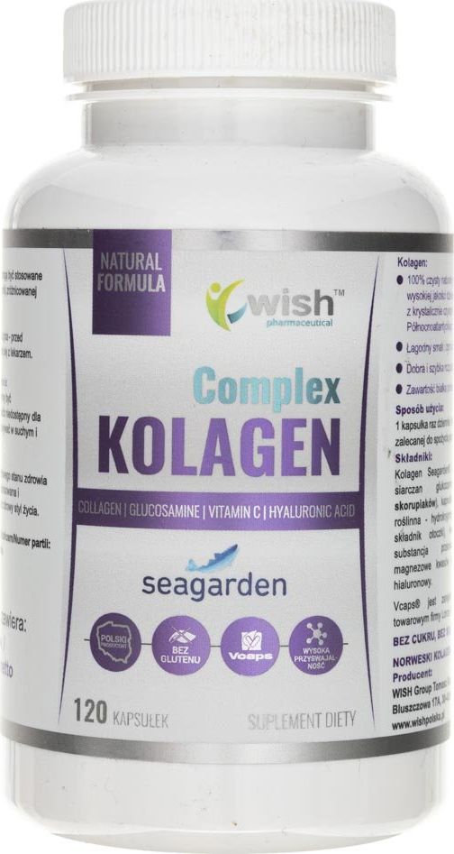 Wish Pharmaceutical Wish Kolagen Complex - 120 kapsułek