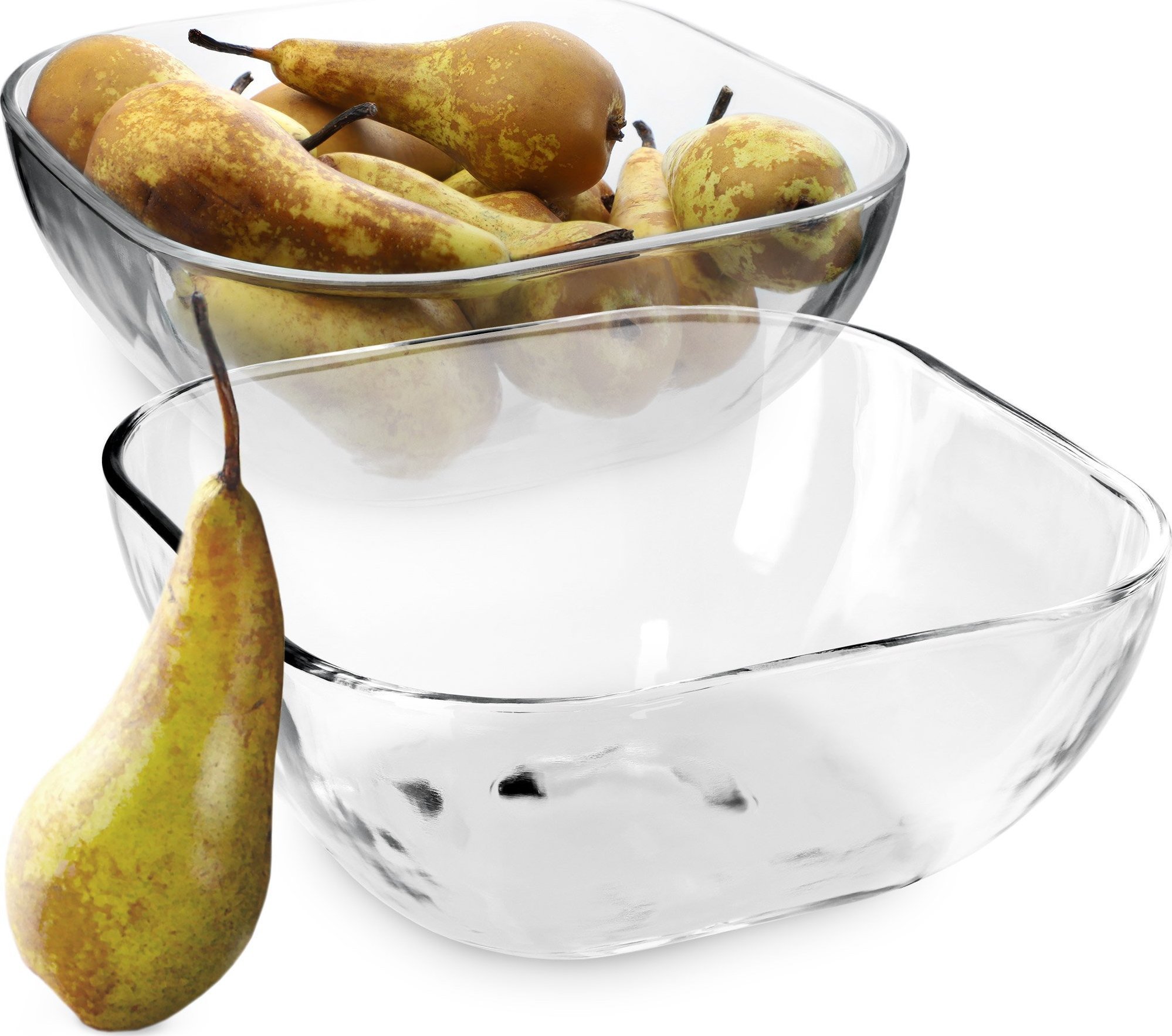 Kadax KADAX Salaterka Miska Szklana 20cm Na Sałatkę 2szt