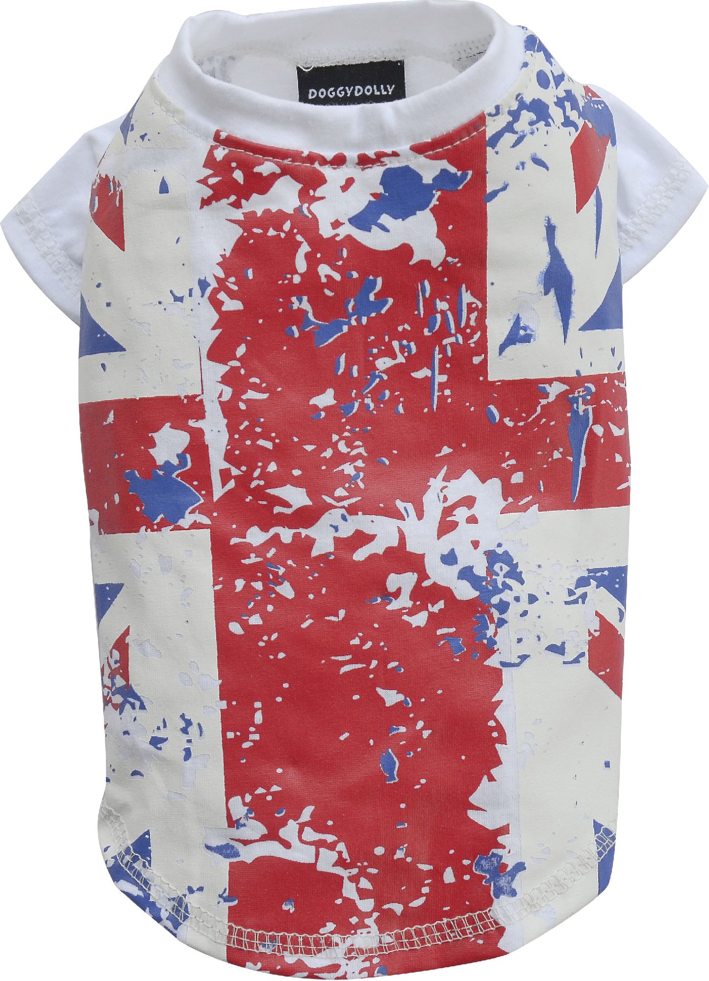 DoggyDolly Koszulka GB, biała,S 23-25cm/36-38cm