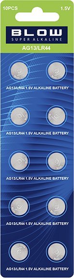 Blow 82-642# Bateria ag13 blister lr44 blow 10szt