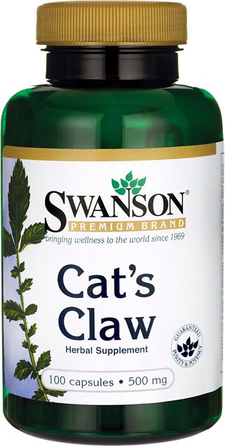 Swanson Cat's claw 500mg 100 kaps.