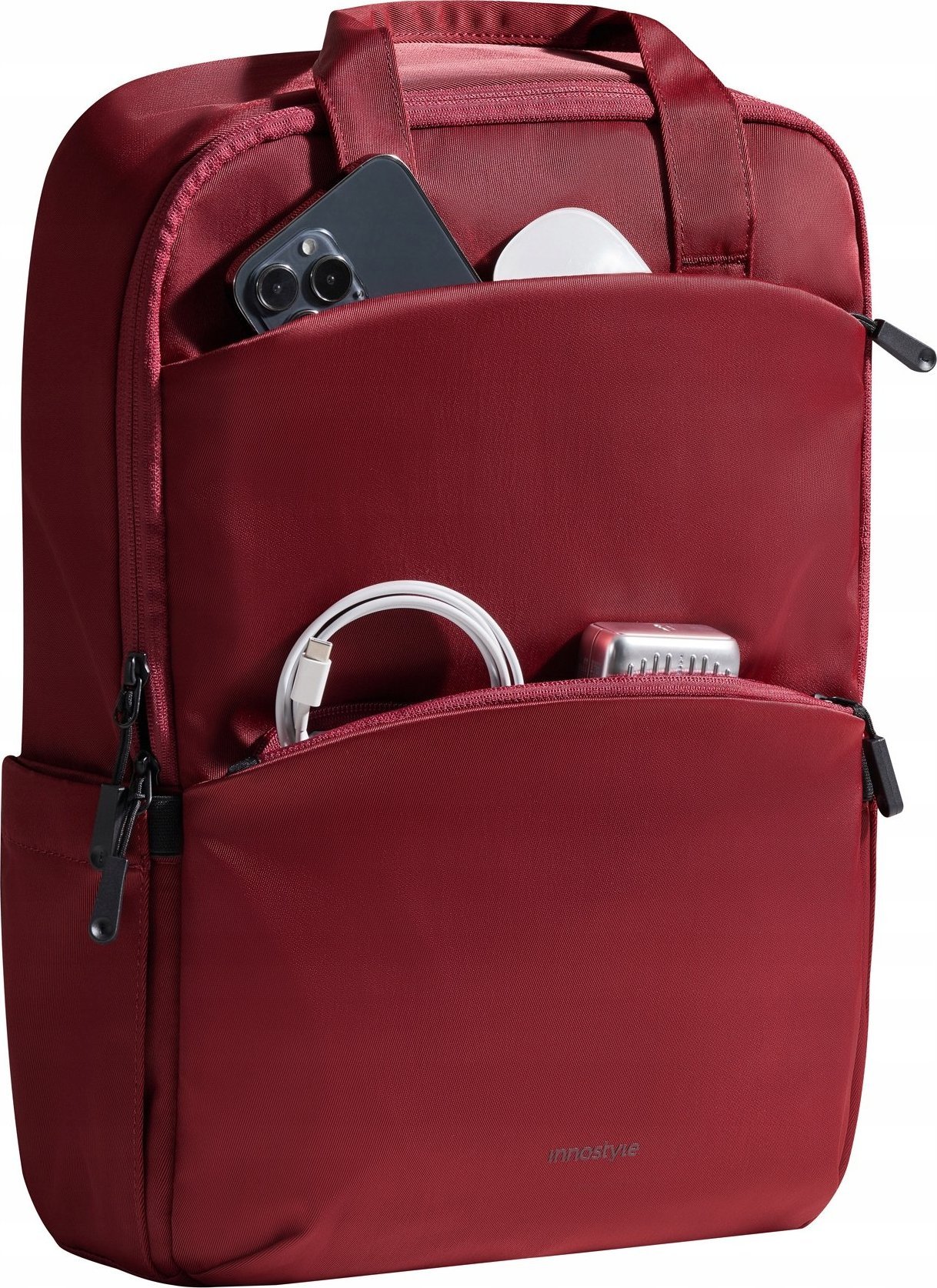 Plecak Innostyle INNOSTYLE PLECAK NA LAPTOPA 15,6 DO SAMOLOTU WODOODPORNY COLORLITE 14L CZERWONY