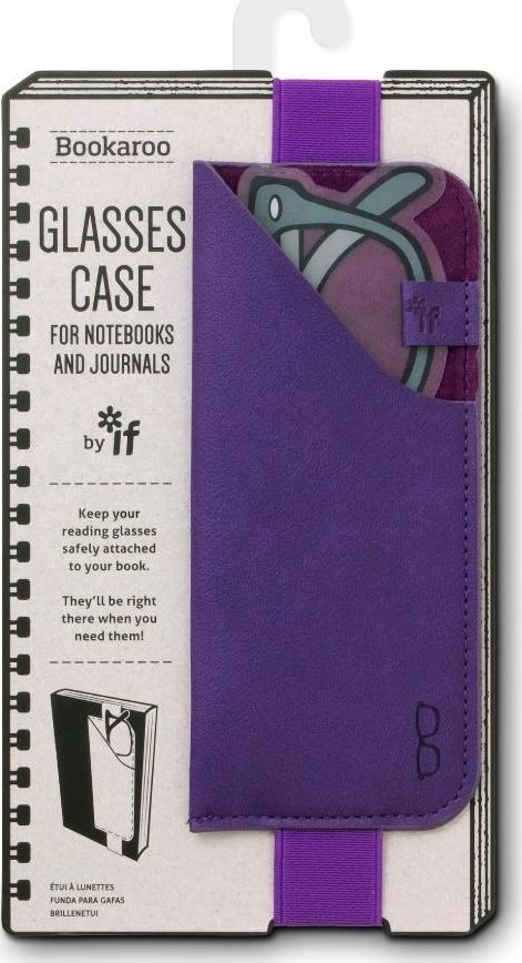 IF Bookaroo Glasses case Uchwyt na okulary fioletowy