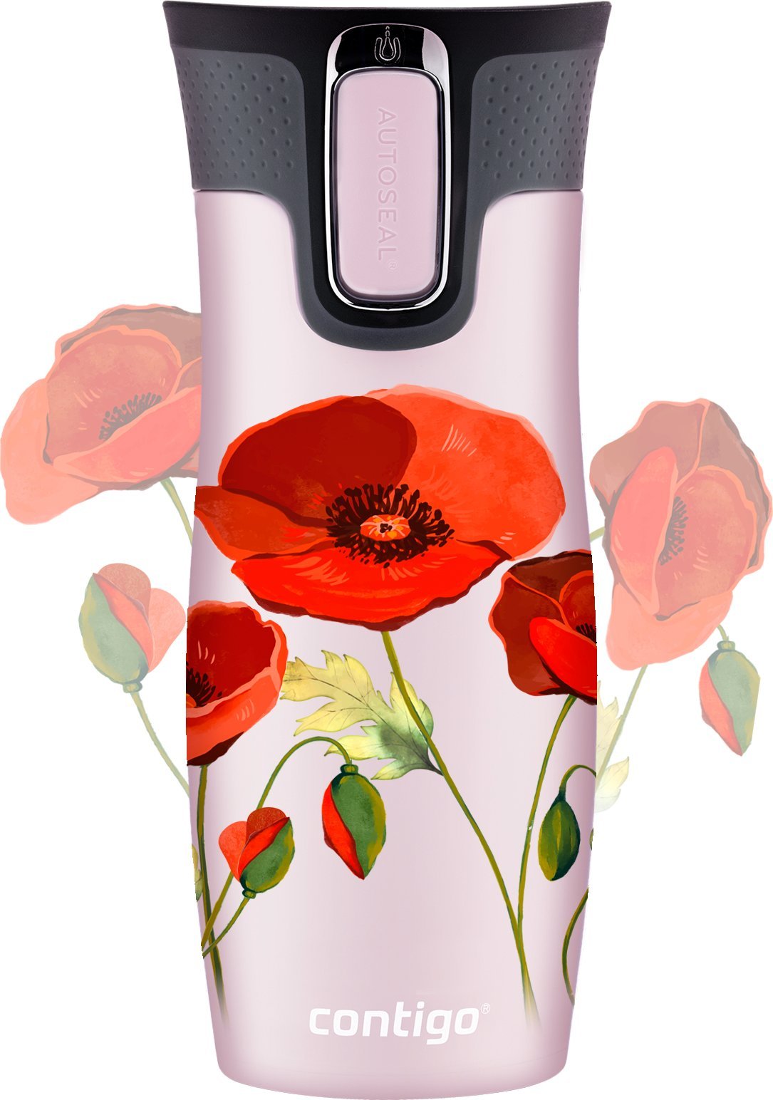 Contigo Kubek termiczny West Loop 2.0 470ml - Maki - Różowy Mat