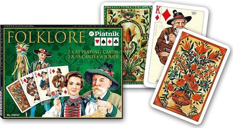 Karty lux Folklor PIATNIK