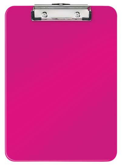 Leitz PODKŁADKA Z KLIPEM WOW, RÓŻOWY (39710023)