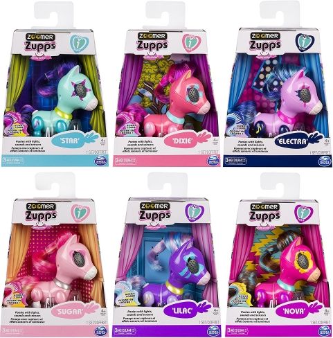 Spin Master Zoomer Interaktywne roboty kucyki (6036195)