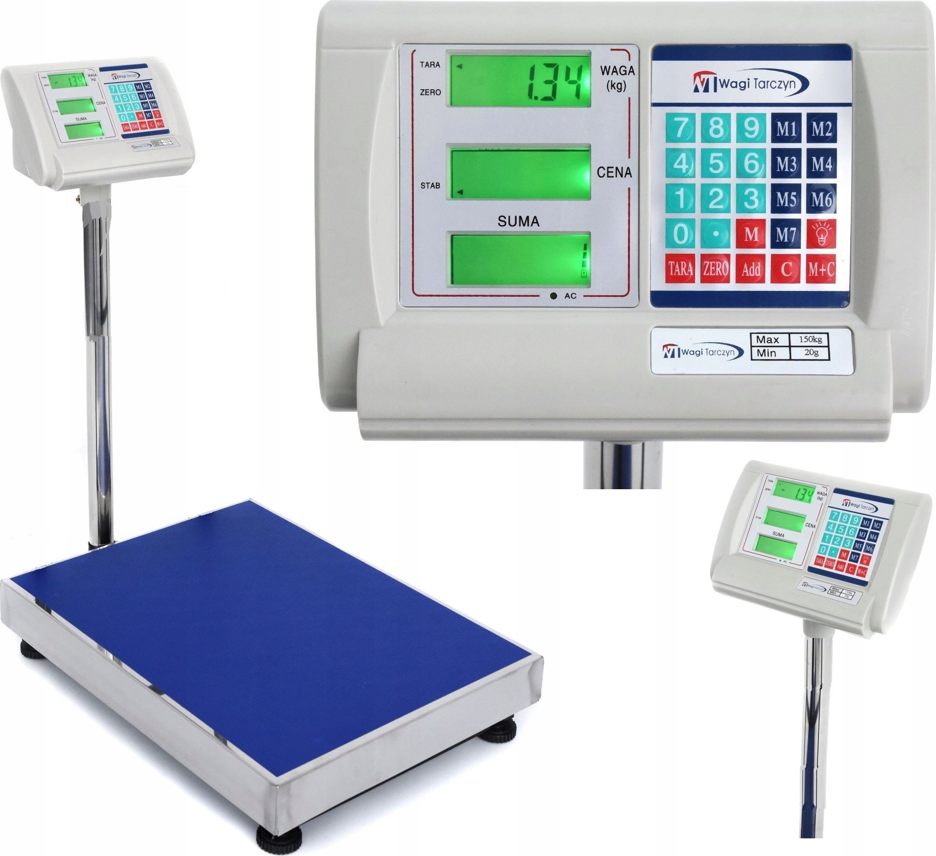 Wagi Tarczyn PLATFORM SCALE WT-104 150KG