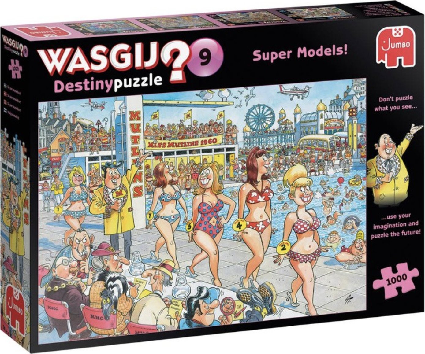 Jumbo Jumbo Wasgij Destiny 9 Super Models ! 1000 Teile Puzzle (81931)