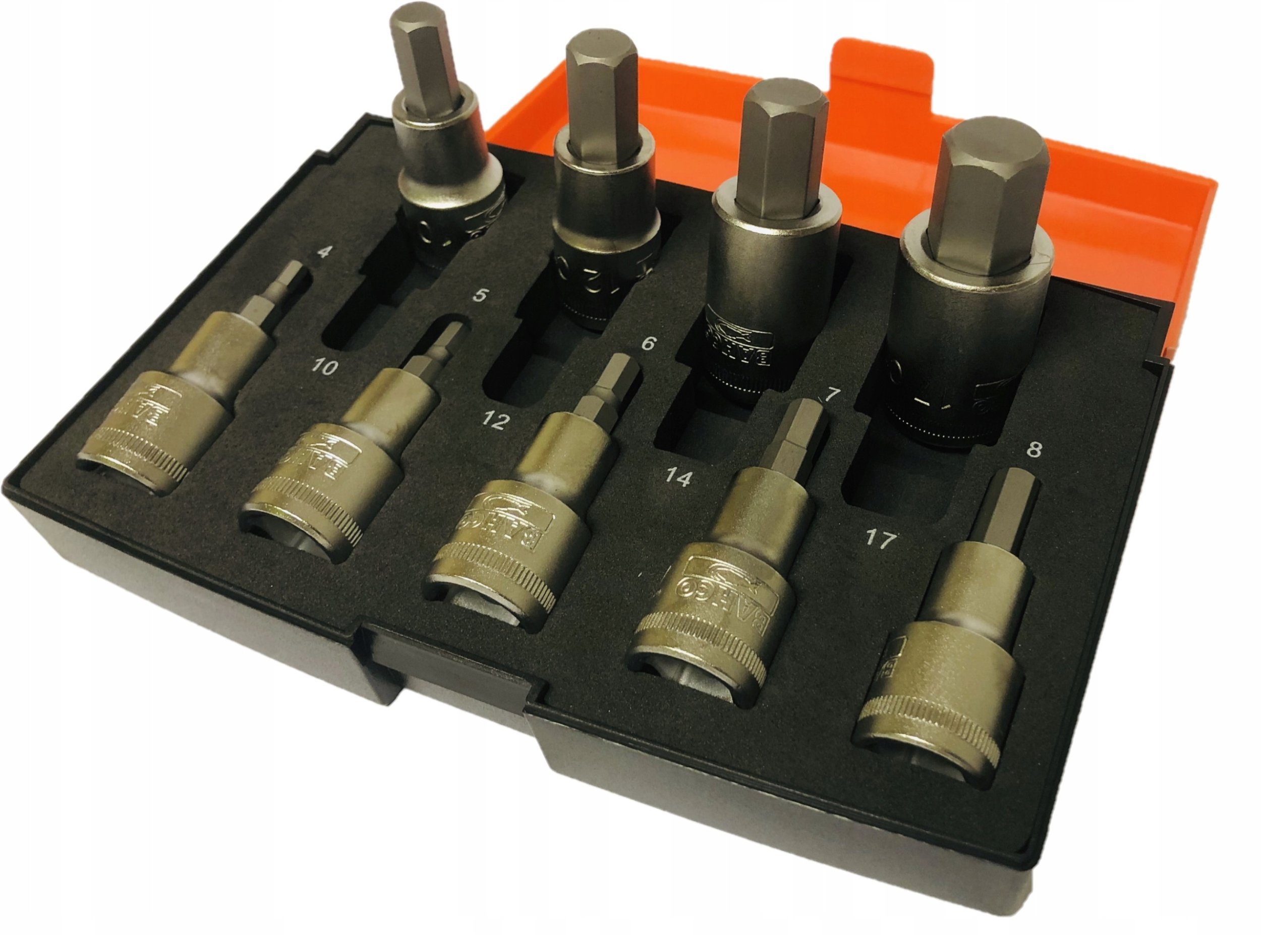 ZESTAW NASADEK 1/2" 4-17 IMBUS 6-KAT 6SZT.