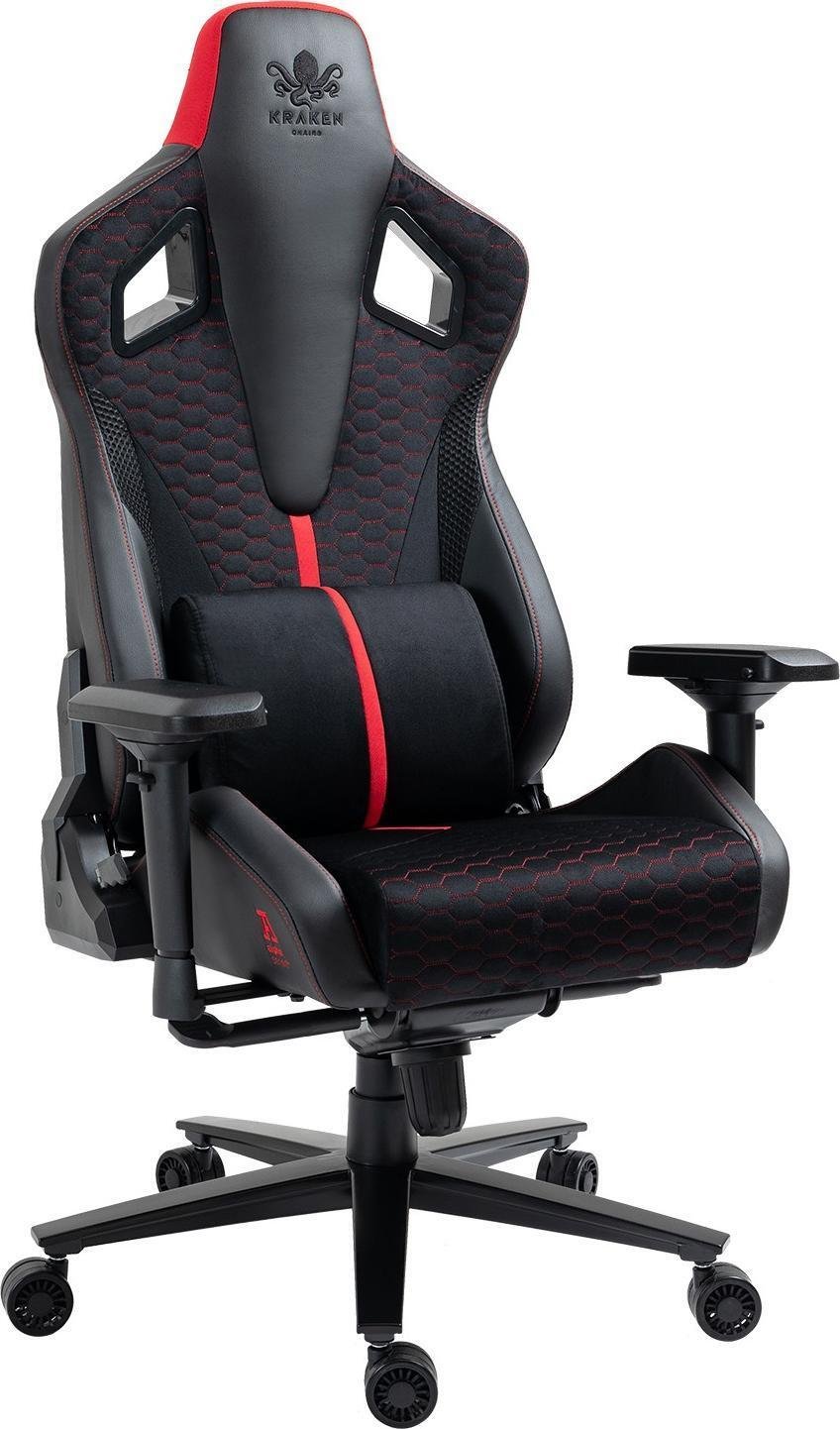Fotel Kraken Apollo czarno-czerwony