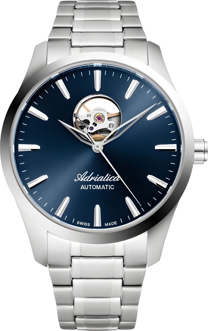 Zegarek Adriatica Zegarek męski Adriatica A8277.5115AO srebrny