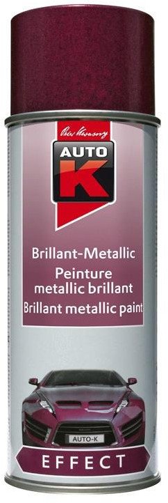 AUTO-K BRILLIANT METALLIC INDY RED 400ML
