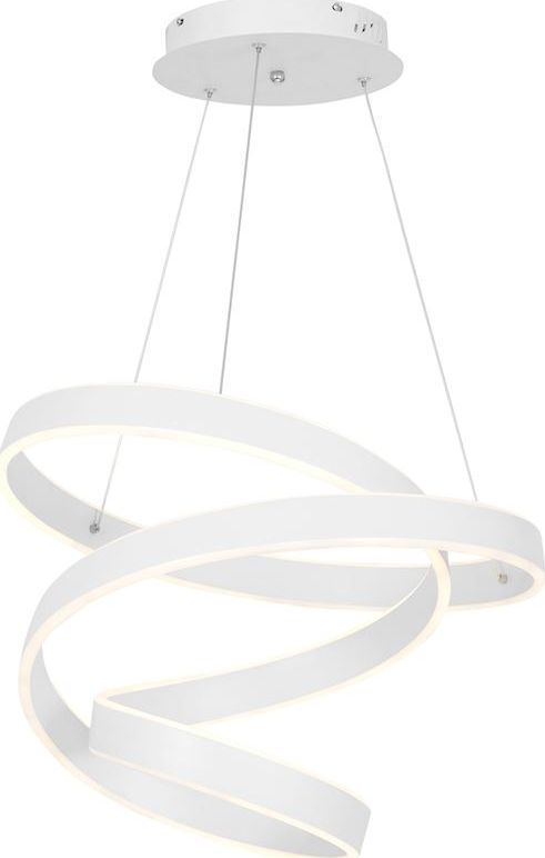 Lampa wisząca Milagro Lampa wisząca biała do salonu Milagro ANDROMEDA ledowa ML5492