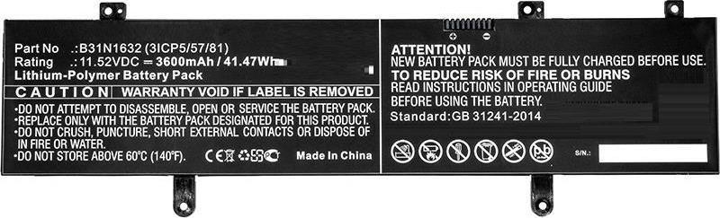 Bateria CoreParts Laptop Battery for Asus