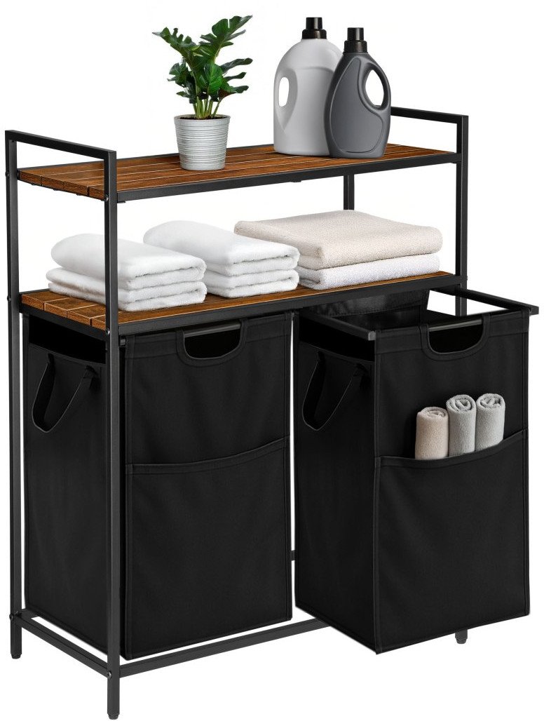 Regał na pranie z półkami 2 komory MIRUN 2 GATUNEK