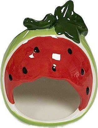 Yarro International YARRO DOMEK CERAMICZNY DLA GRYZONIA ARBUZ 8,5 x 7,5 x 7,5 CM