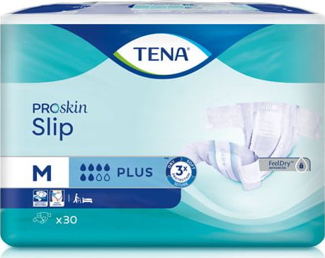Essity Pieluchomajtki TENA Slip ProSkin Plus M 30szt.
