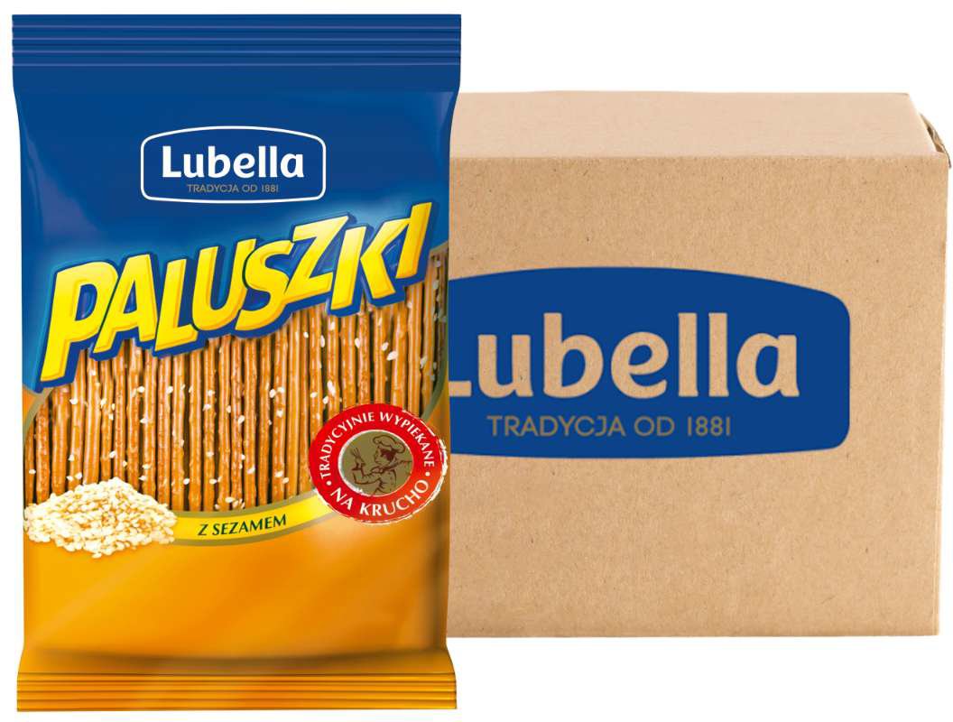 Lubella Paluszki z sezamem 70 g x 25 sztuk
