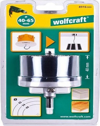 Wolfcraft OTWORNICA STANDARD 40,45,65MM (1 KPL)