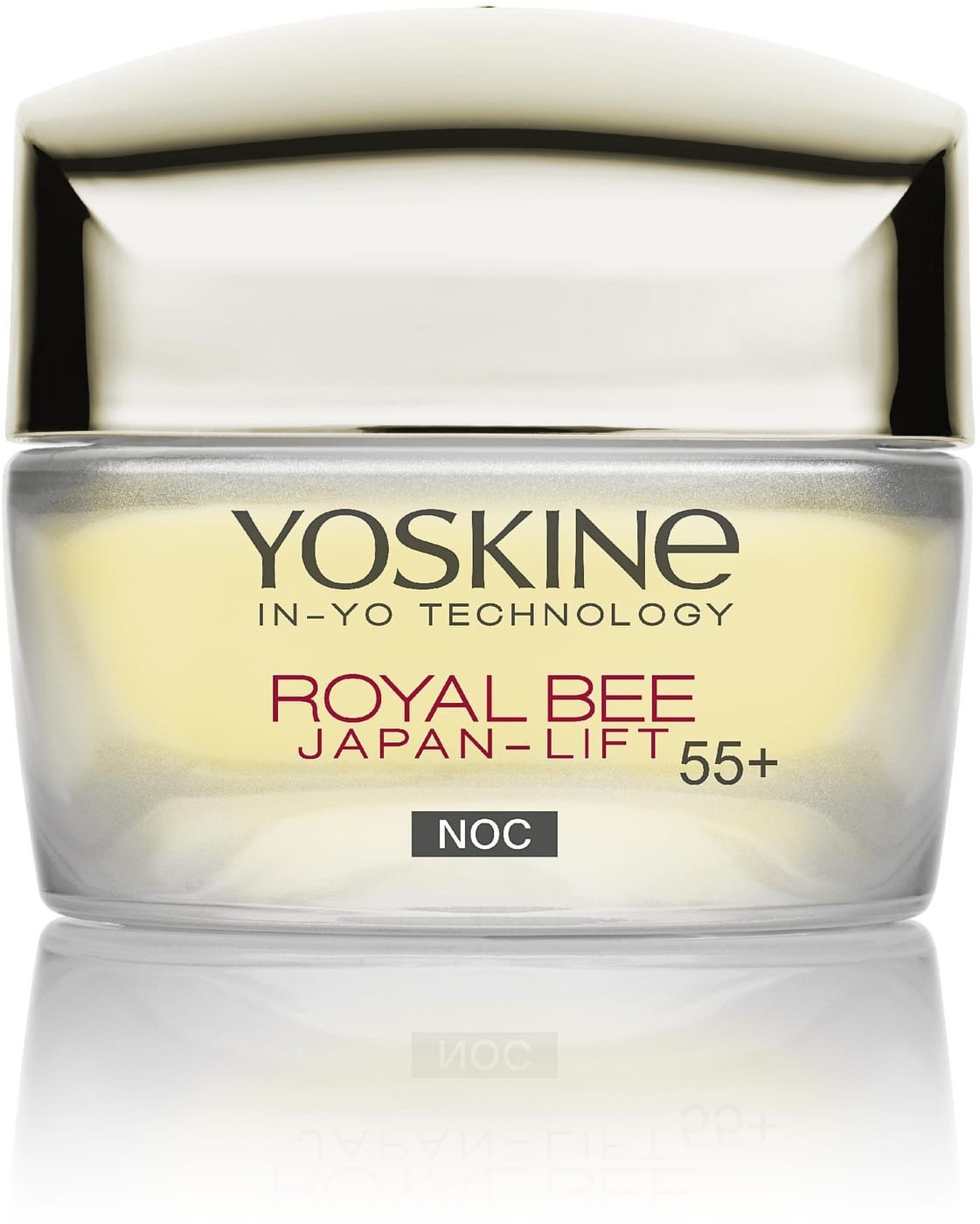Yoskine Royal Bee Japan-Lift 55+ Przeciwzmarszczkowy krem do twarzy na noc 50ml