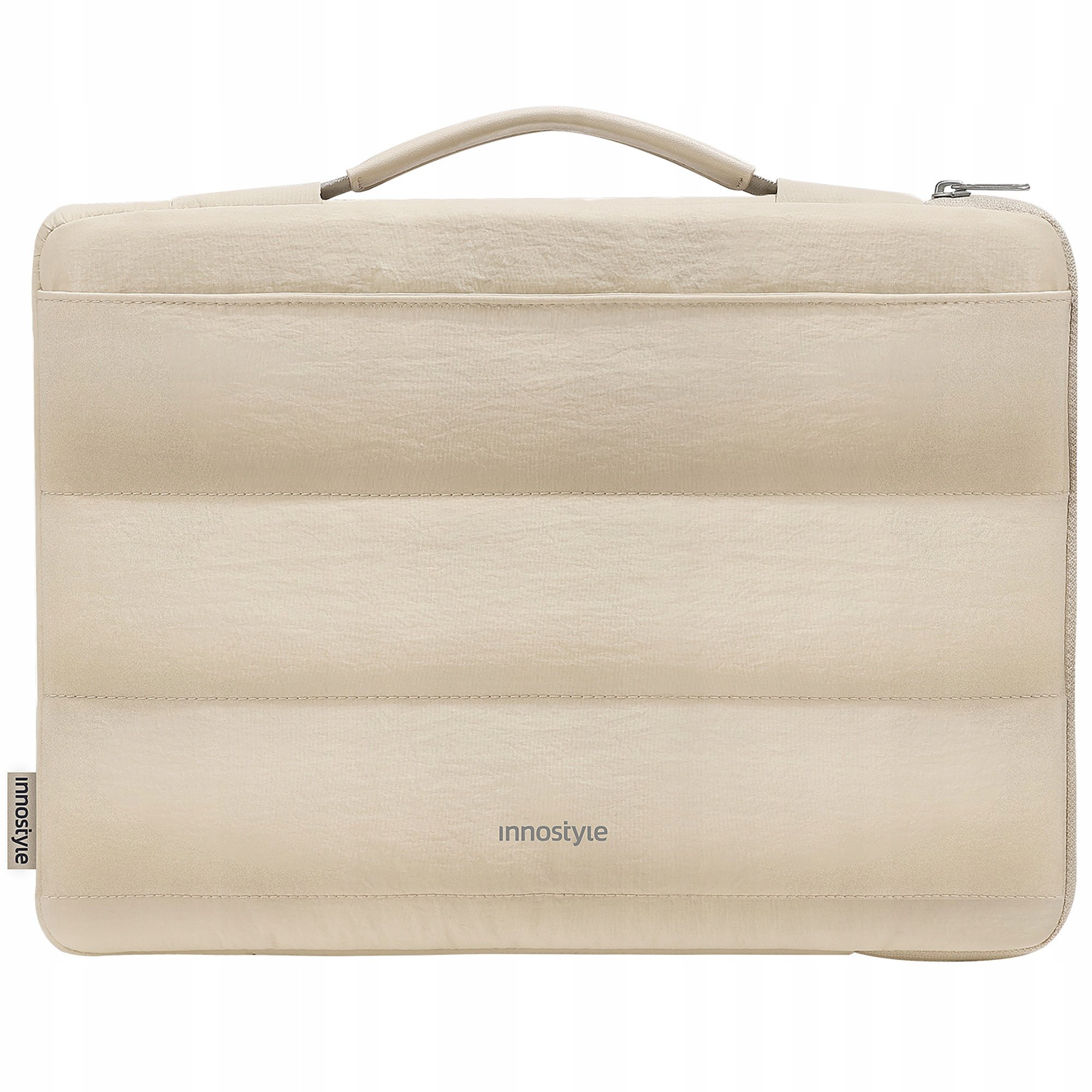 INNOSTYLE DAMSKA TORBA NA LAPTOPA 13 14 WODOODPORNA STRATUS SLEEVE BEŻOWA