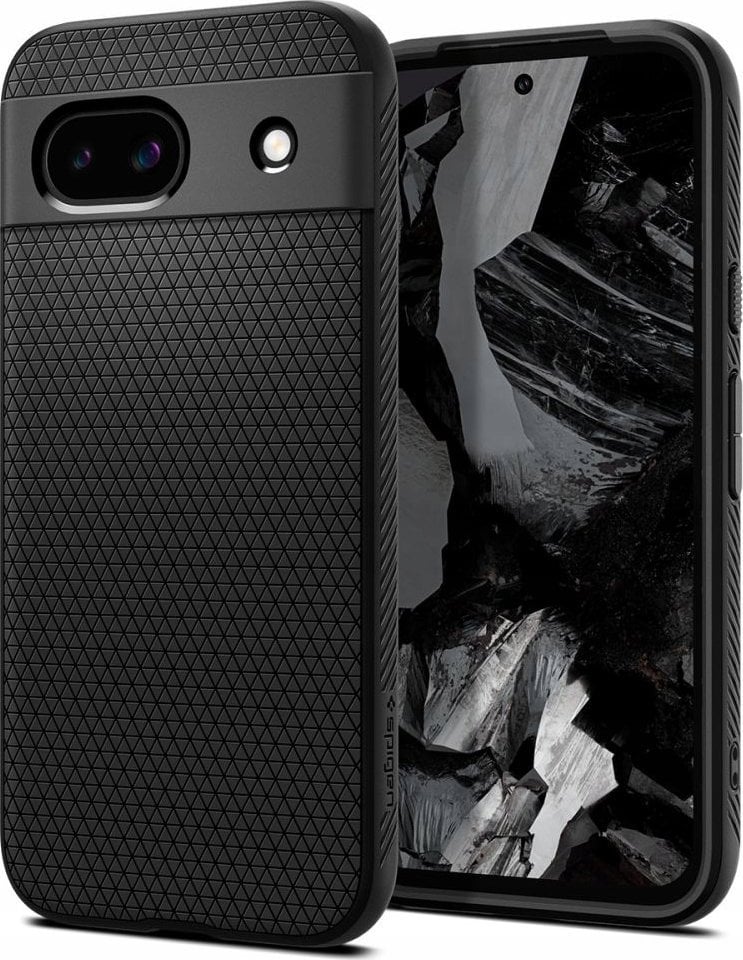 Spigen Spigen Liquid Air, matte black - Google Pixel 8a