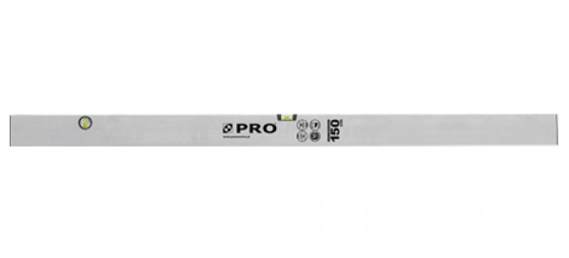 PRO Łata murarska ze wskaźnikiem pionu i poziomu 200cm (3-01-02-20-200)