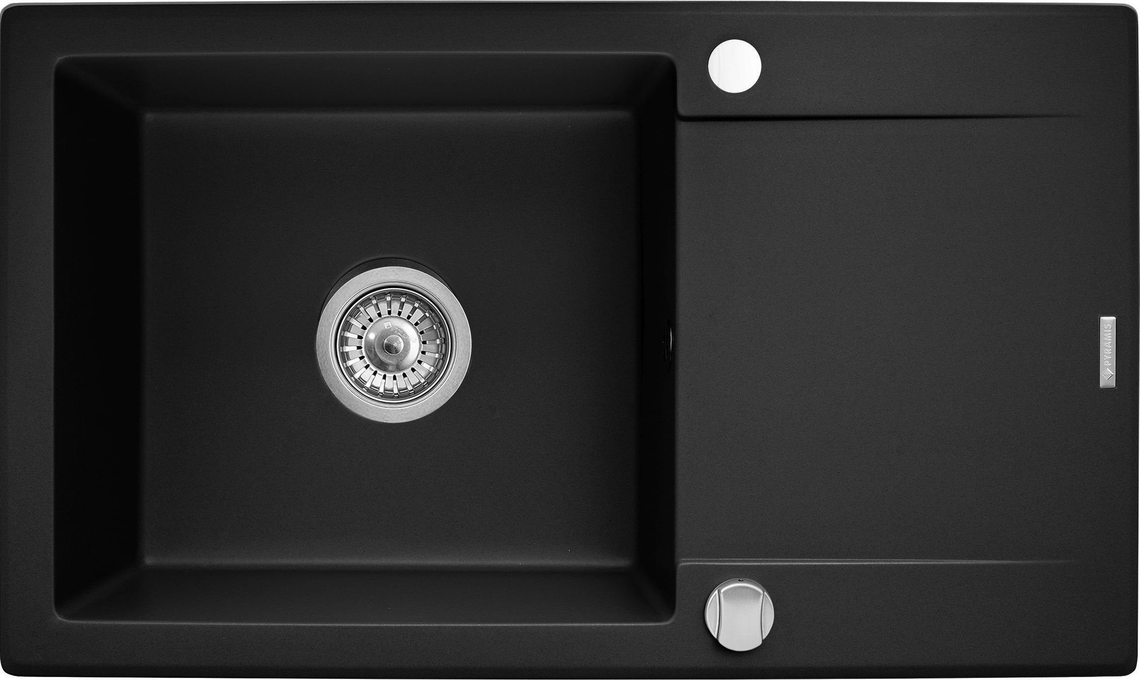 Zlewozmywak Pyramis Zlew Pyramis KORFU 78x46 1B 1D volcano 070167301