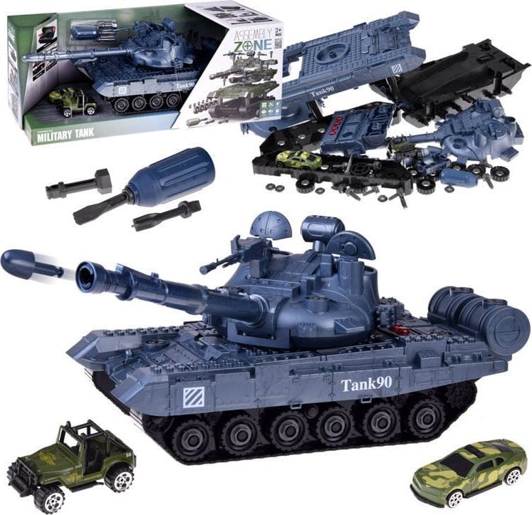 Jokomisiada Czołg do składania skręcania śrubokręt wyrzutnia dźwięki ZA4811