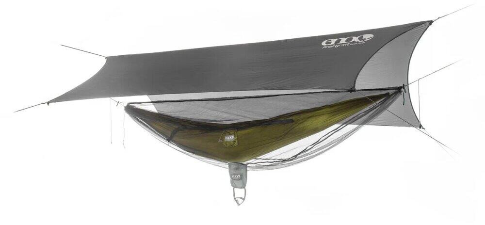 SubLink Ultralight Hammock System, Grey/ Lichen