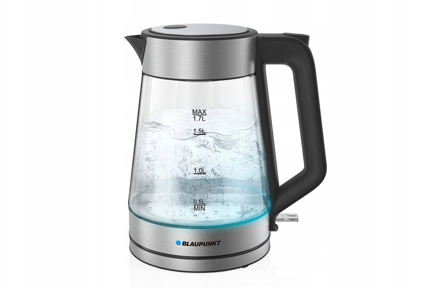 CZAJNIK SZKLANY EKG 401 INOX 1.7L