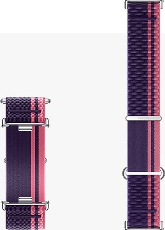 Xiaomi Xiaomi | Braided Quick Release Strap | Rose purple | Stainless Steel/Nylon | Fits wrists 140-200 mm