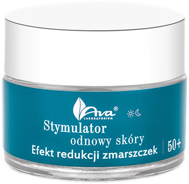 Alkotest Stymulator odnowy skóry Efekt redukcji zmarszczek Krem do twarzy na dzień i na noc 50+ 50ml
