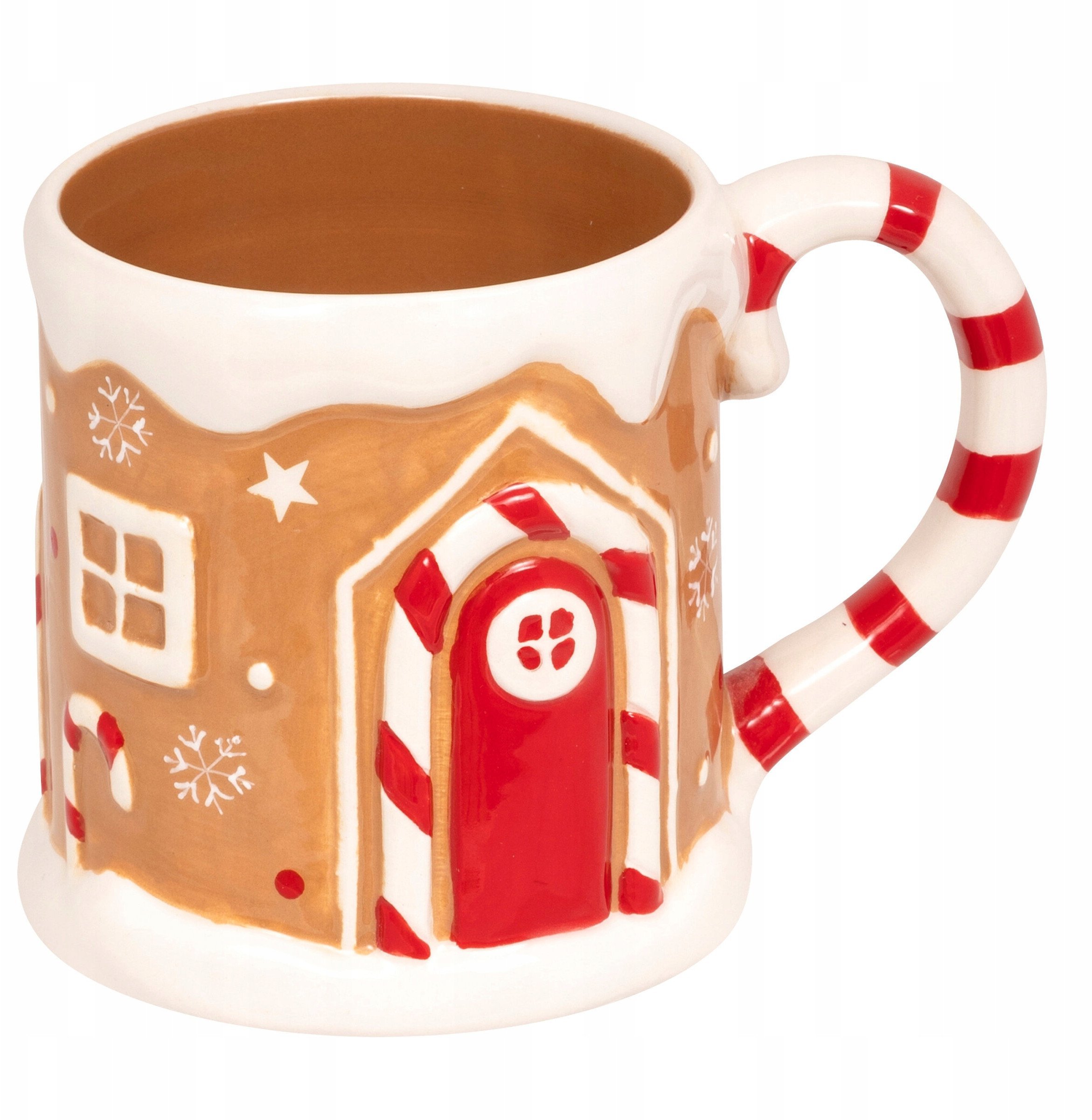 Kubek świąteczny, dom z piernika, 500 ml